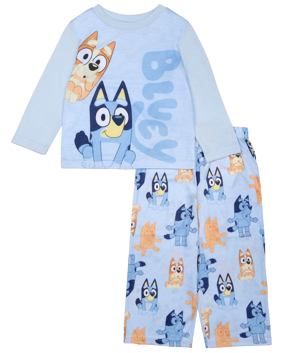 Ame Babies' Toddler Boys 2-piece Bluey Print Pajama Set