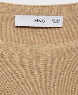 Women's Short-Sleeved Fine-Knit Sweater