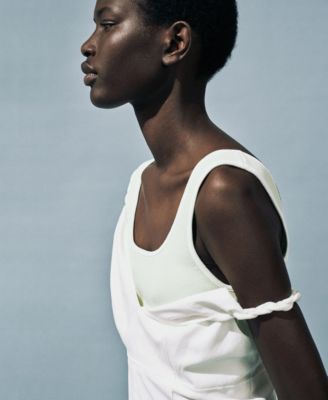 Women's Contrasting Trim Knitted Top