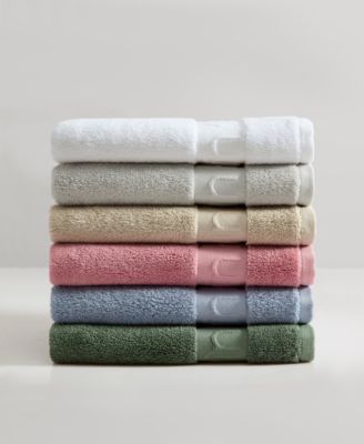 Calvin Klein Iconic Cotton Jacquard Hand Towel, 30" x 16"