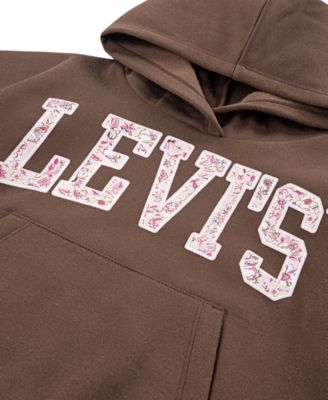 Big Girls Collegiate Oversized Pullover Hoodie