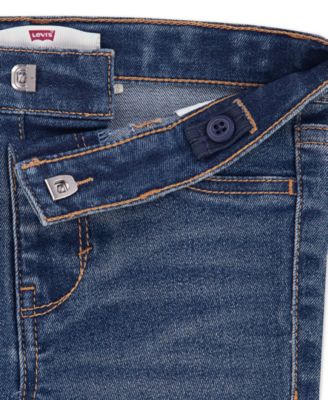 Toddler Girls 2-Piece Ruched Crewneck Sweatshirt and Flared Jeans Set