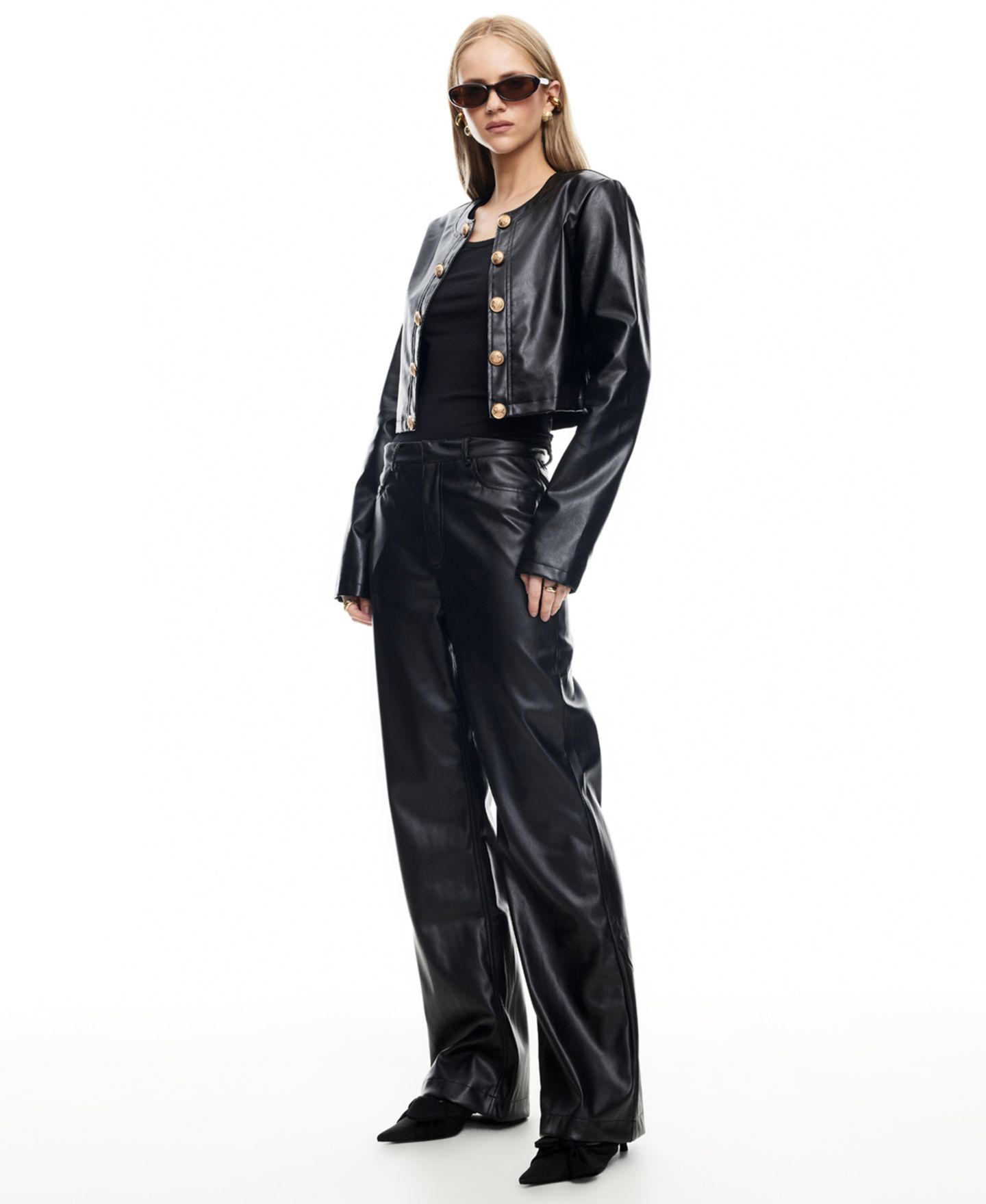 Женские брюки Lioness Cindy Zipper-Front, цвет: Оникс — фото 2