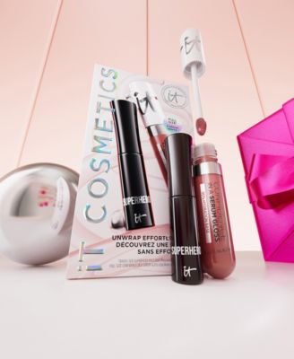 2-Pc Unwrap Effortless Color Mascara & Lip Gloss Makeup Gift Set  