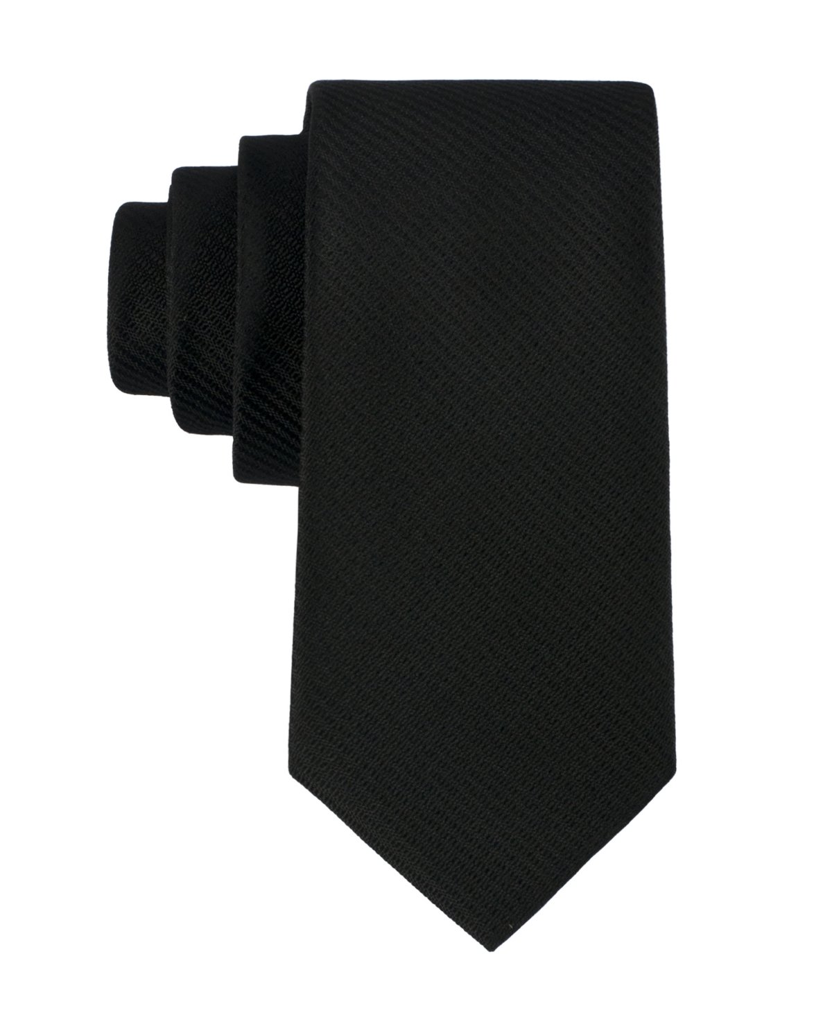 Calvin Klein Men's Leah Micro Geometric Tie In Black