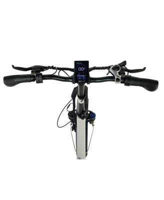 GoExpress V2 Folding Electric Bike 20mph Max Speed & 750W Motor | White