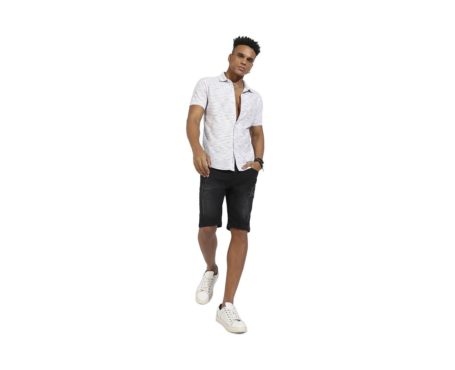 Men's Honeycomb Knit Shirt