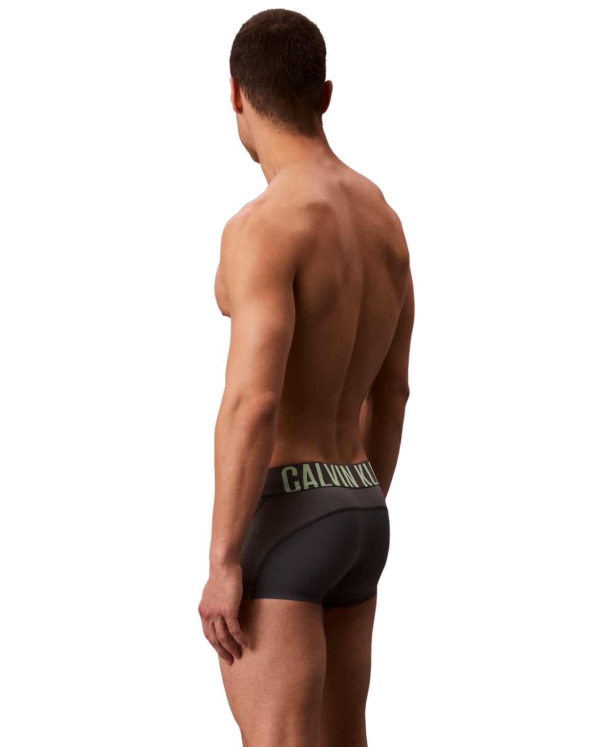 Calvin Klein Men's Intense Power Low-rise Trunks In Gray
