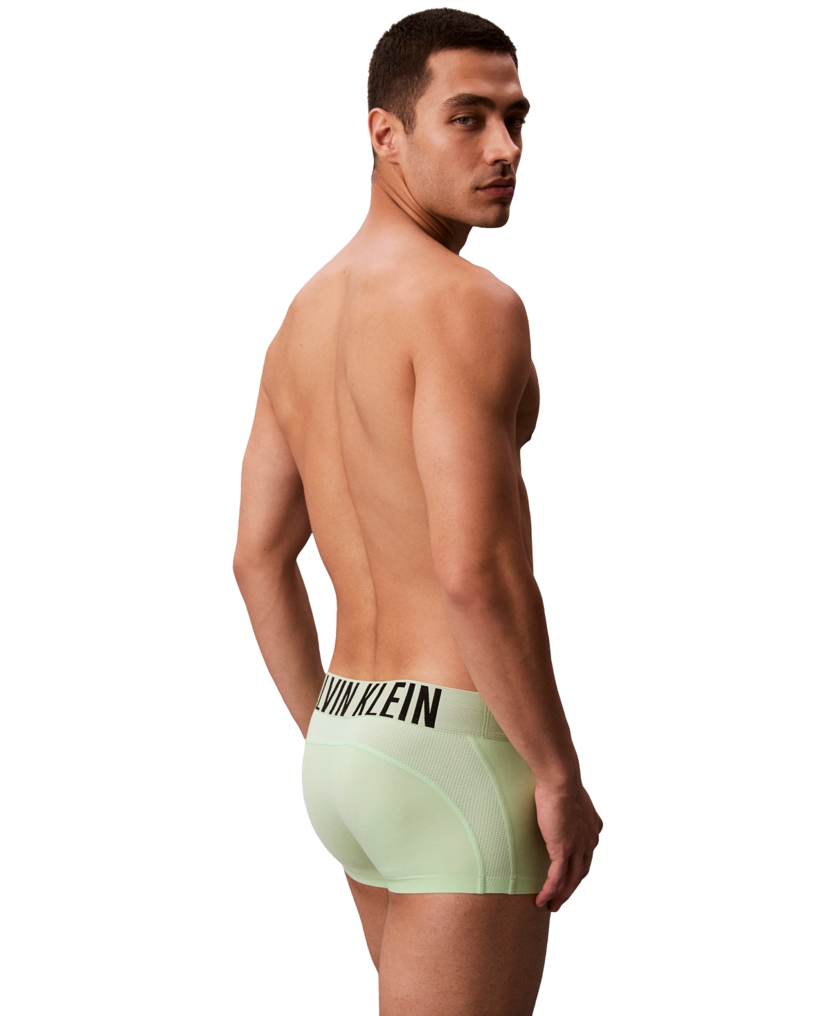 Calvin Klein Men's Intense Power Athletic Low-rise Trunks In Neutral