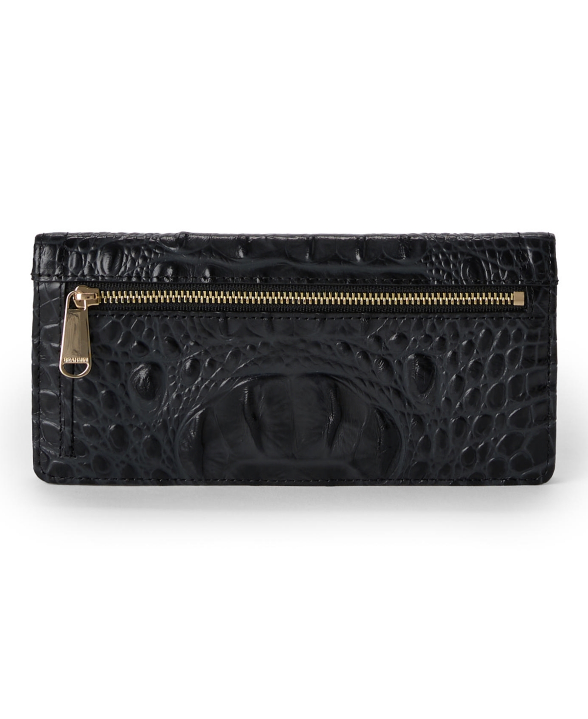 Brahmin Ady Leather Continental Wallet In Black