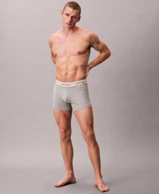 Men's 3-Pack Heritage Cotton Trunks