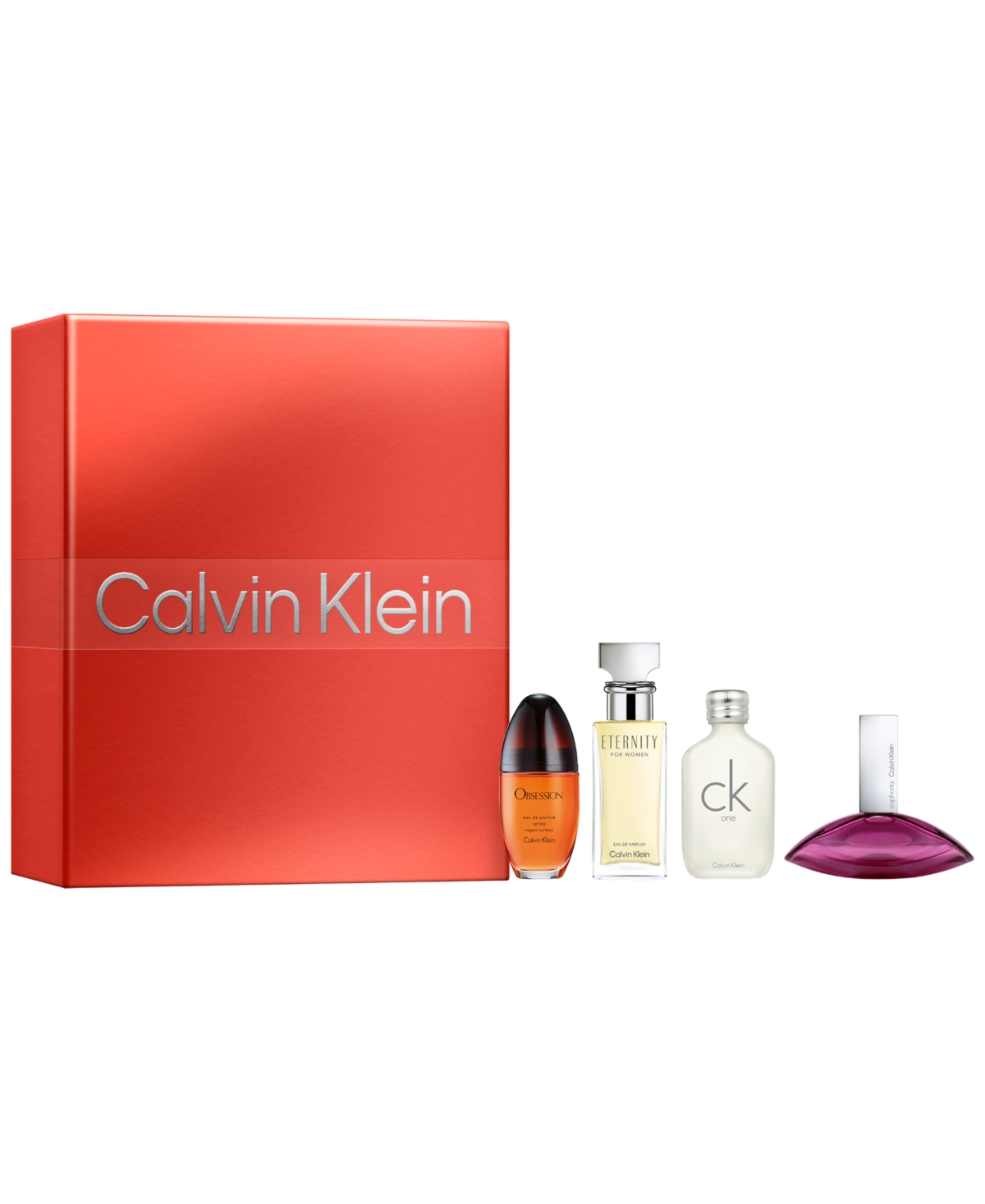 Calvin Klein Women's 4-pc. Coffret Fragrance Gift Set In Transparent