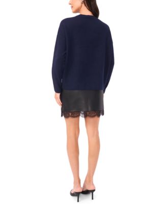 Women's Crewneck "Touch Down" Long-Sleeve Sweater		