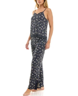 Women's 2-Piece Pull On Cami Top and Pants Set