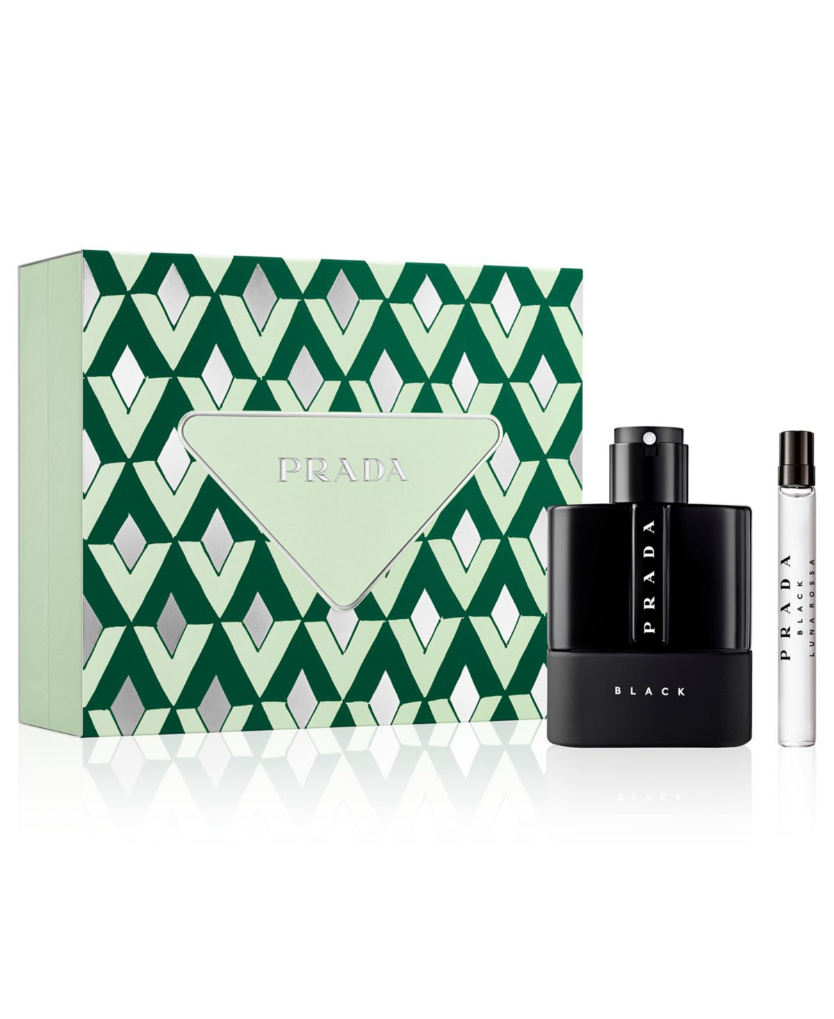 Luna Rossa Черный, 2 шт. Подарочный набор для одеколона Eau de Parfum