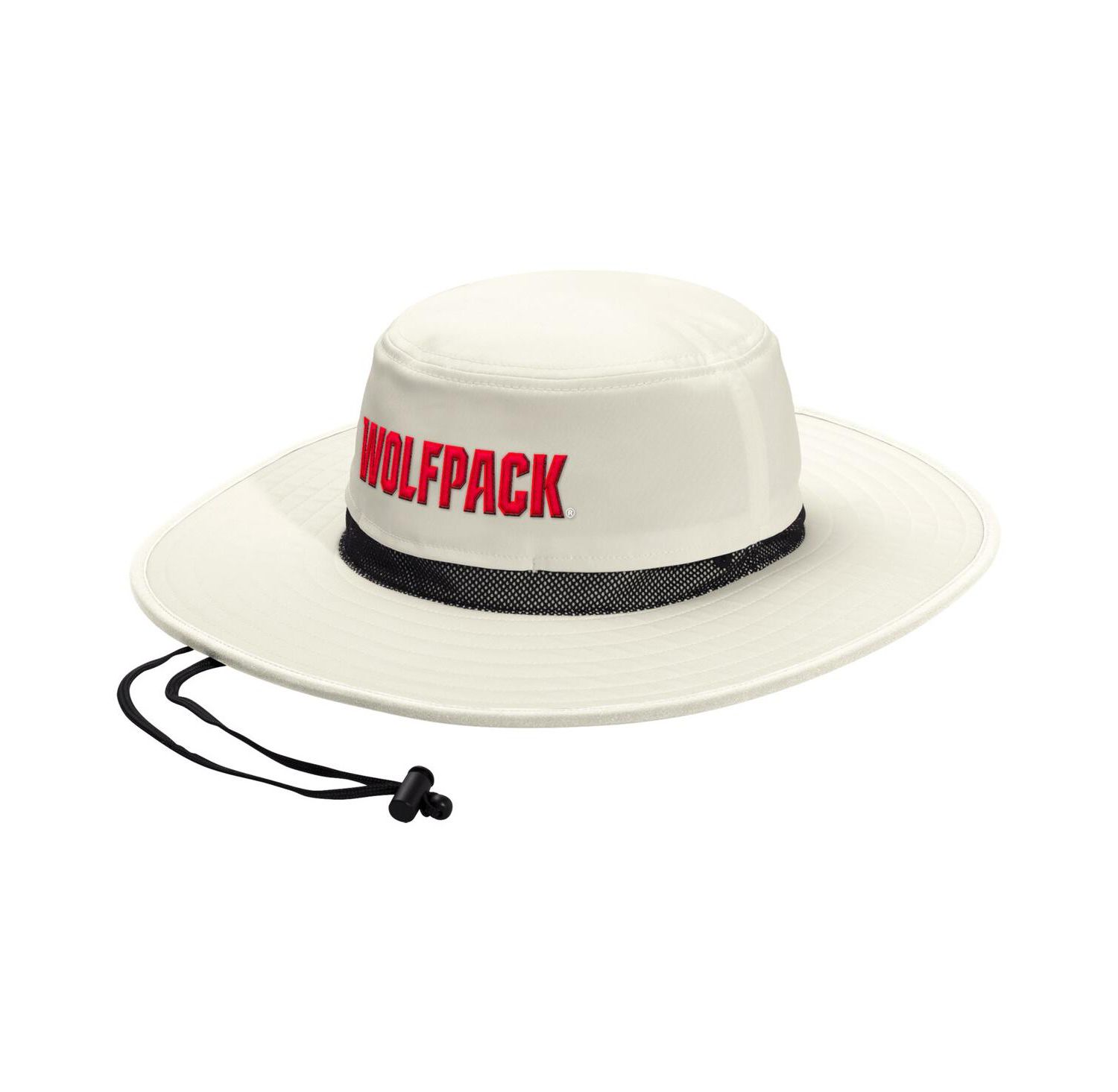 Men's and Women's Cream NC State Wolfpack Wide Brim Boonie Bucket Hat