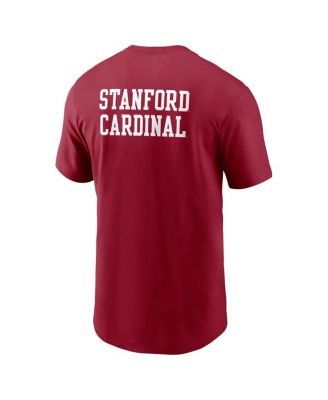 Men's Cardinal Stanford Cardinal 2-Hit Stacked T-Shirt