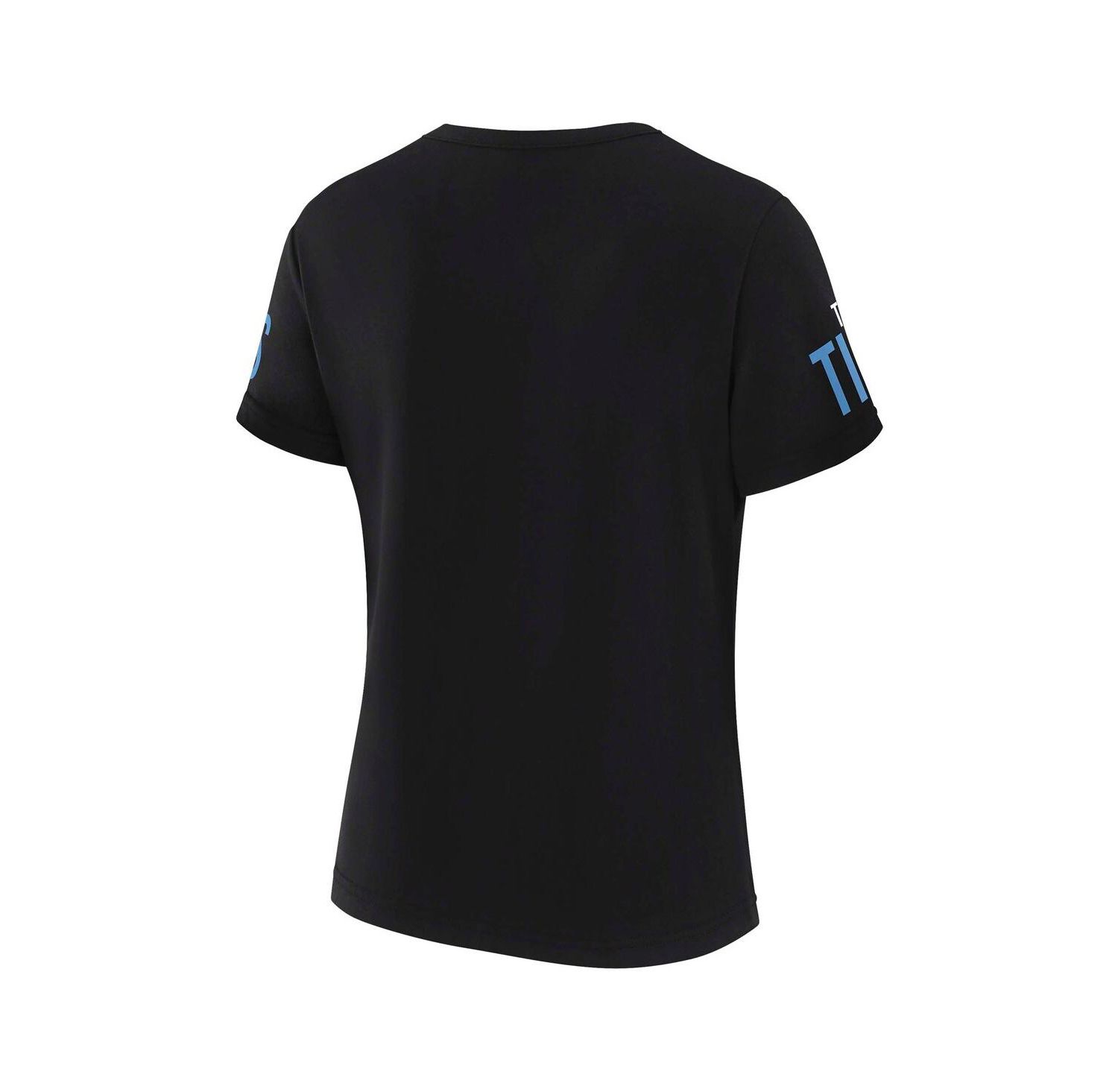 Women's x Gracie Hunt Black Tennessee Titans Draft Me Lace-Up T-Shirt