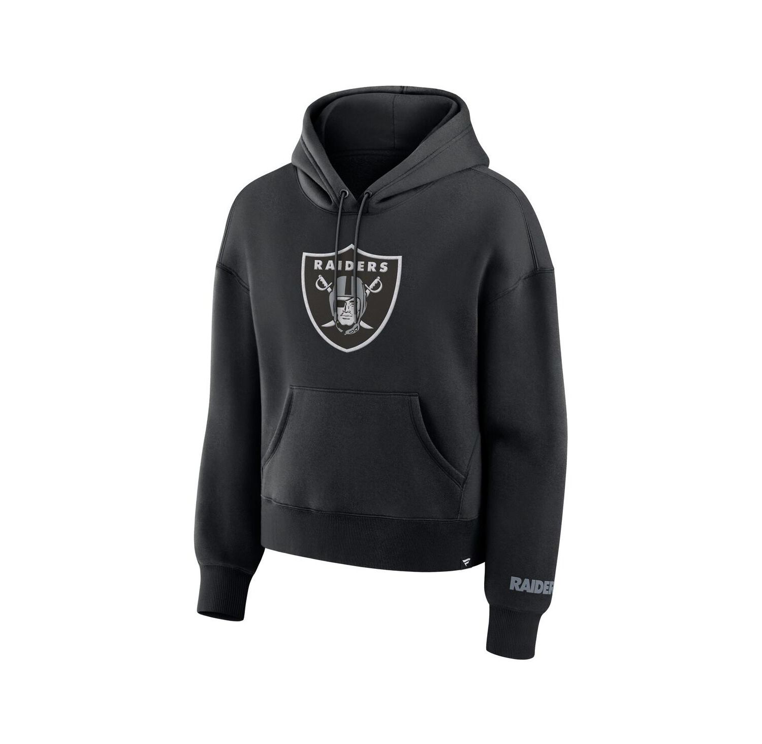 Women's Black Las Vegas Raiders Legacy Fleece Pullover Hoodie