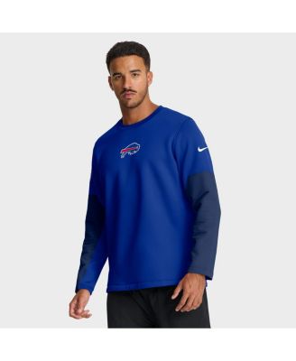 Nike - Men's Royal Buffalo Bills Sideline Scripted to Win Performance Long Sleeve T-Shirt