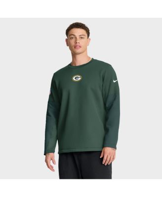 Nike - Men's Green Green Bay Packers Sideline Scripted to Win Performance Long Sleeve T-Shirt