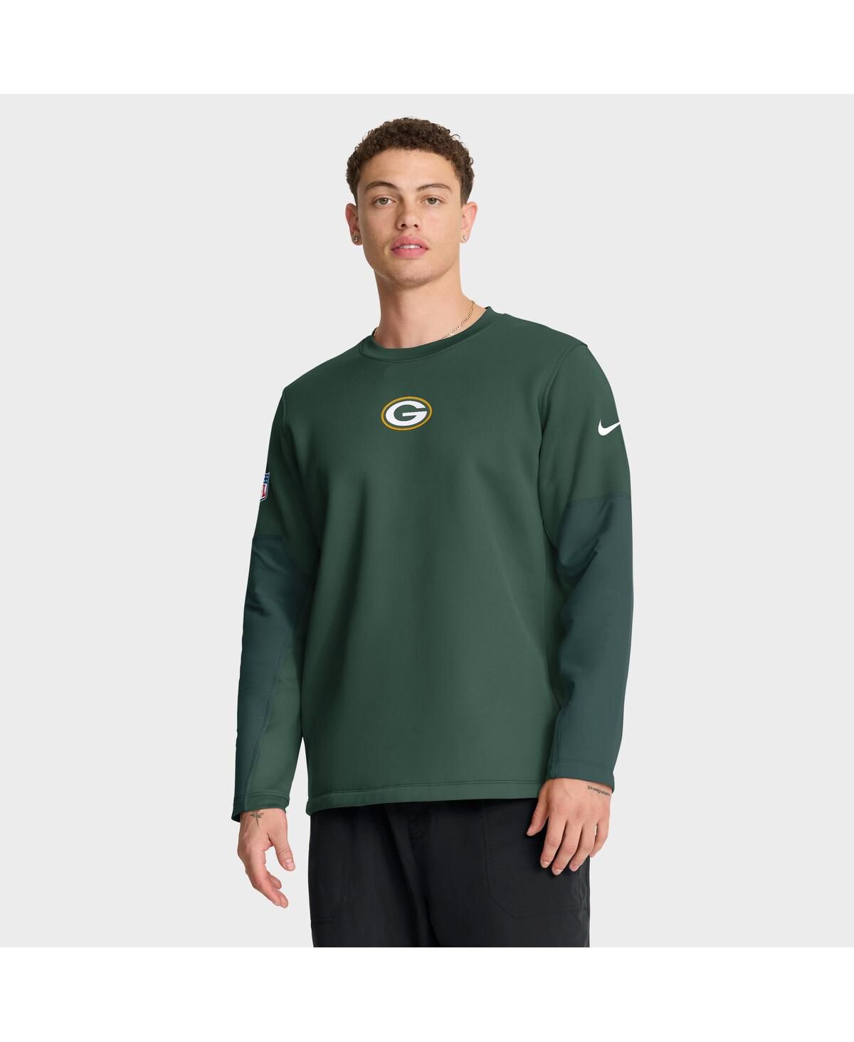 Мужская футболка с длинным рукавом Green Bay Packers Sideline Scripted to Win Performance