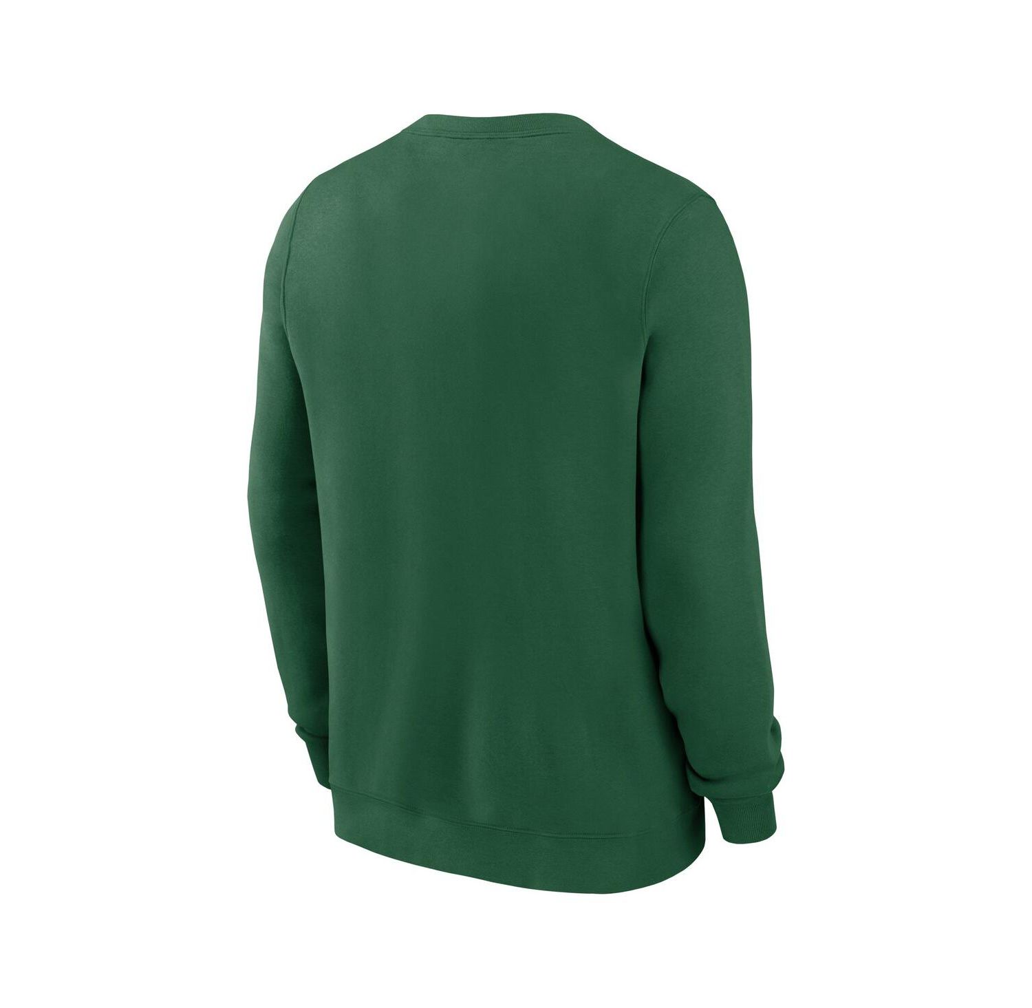 Men's Green New York Jets Primetime Club Fleece Pullover Sweatshirt
