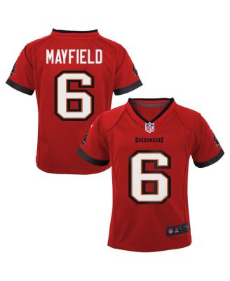 Nike - Baby Boys and Girls Baker Mayfield Red Tampa Bay Buccaneers Team Player Game Jersey
