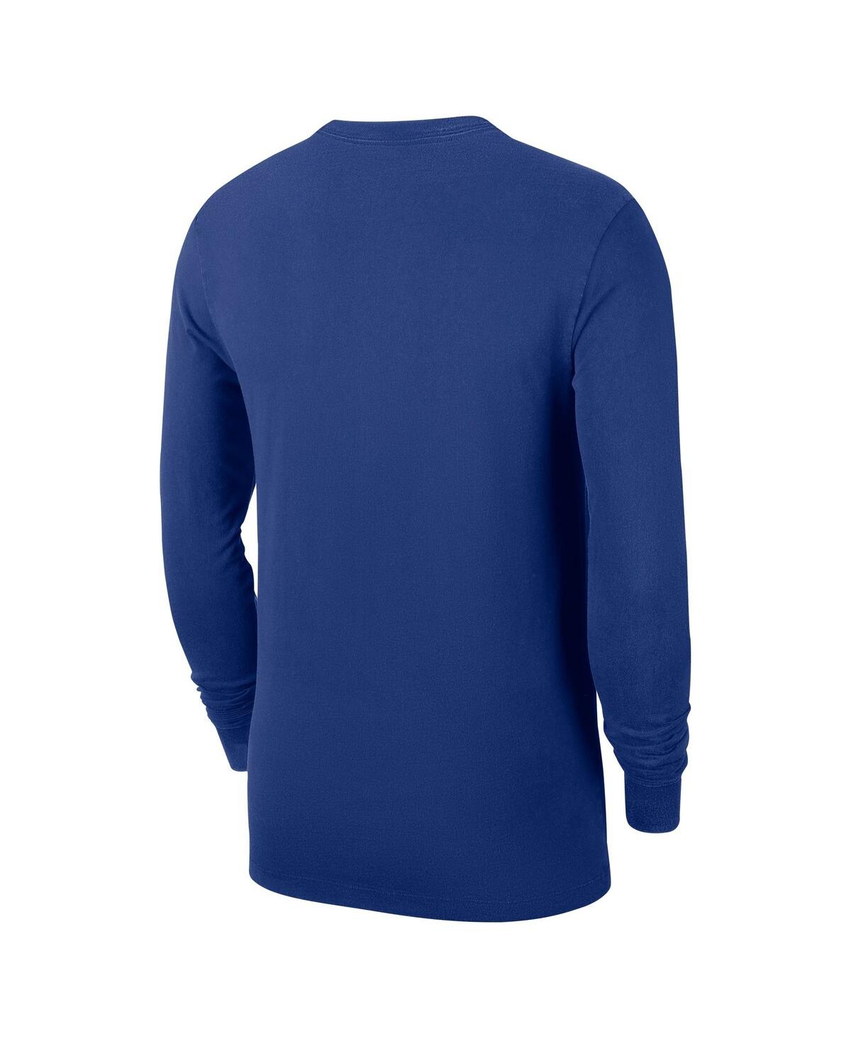 Nike Men's Royal Golden State Warriors Authentic Long Sleeve Practice T-Shirt