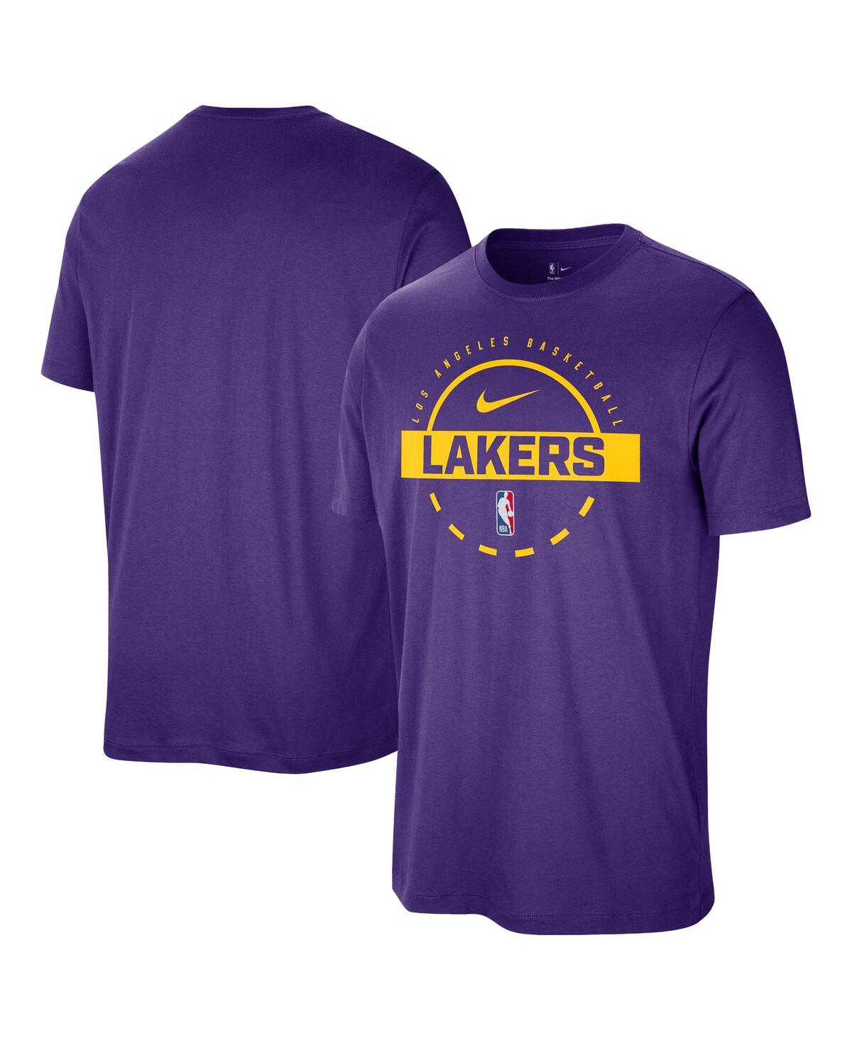 Nike Men's Purple Los Angeles Lakers Authentic Practice T-Shirt