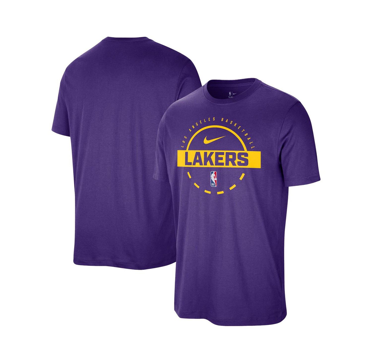 Men's Purple Los Angeles Lakers Authentic Practice T-Shirt