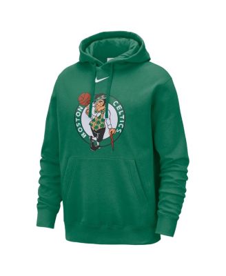Men's Kelly Green Boston Celtics Essential Logo Club Pullover Hoodie