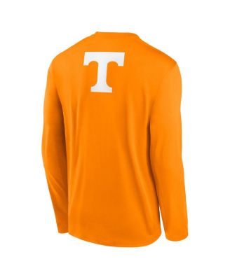 Men's Tennessee Orange Tennessee Volunteers Primetime Campus 2-Hit Legend Long Sleeve T-Shirt