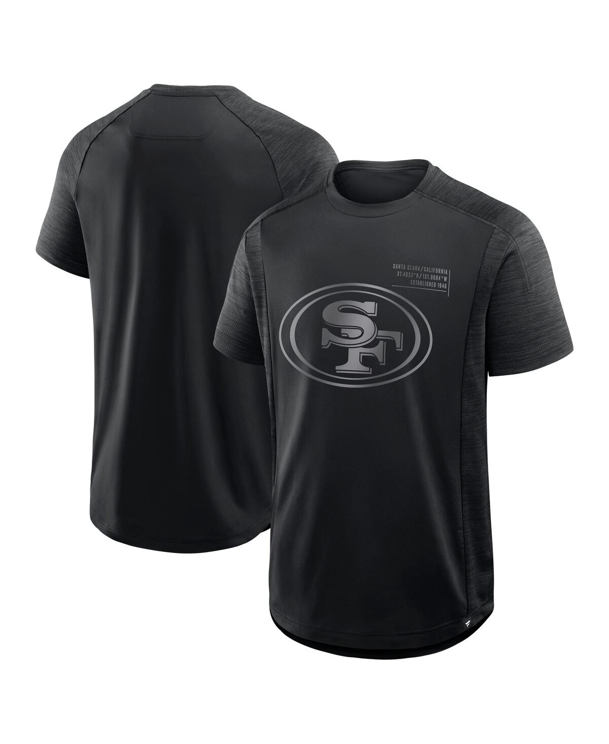 Fanatics Men's Black San Francisco 49ers Deceptive Juke T-Shirt