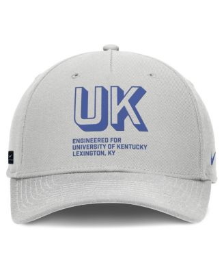 Men's Gray Kentucky Wildcats 2025 Sideline Dust Pinched Rise Adjustable Hat