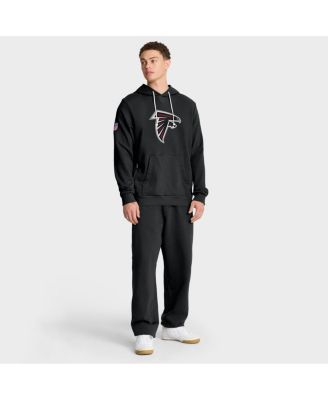 Men's Black Atlanta Falcons Sideline Standard Issue Initial Home Dri-FIT Hoodie