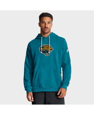 Nike - Men's Teal Jacksonville Jaguars Sideline Standard Issue Alt 2 Dri-FIT Hoodie