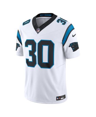 Men's Chuba Hubbard White Carolina Panthers Vapor F.U.S.E. Limited Jersey