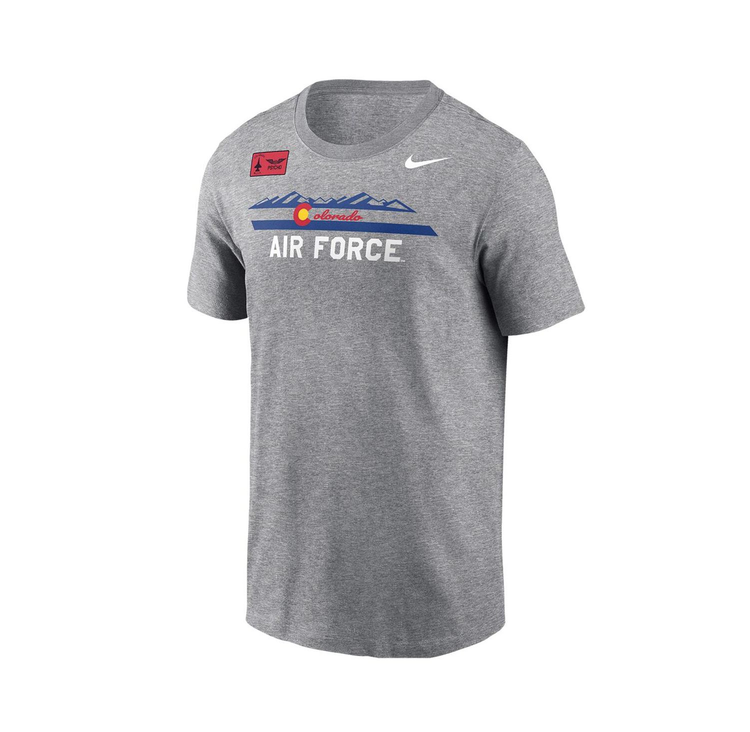 Men's Gray Air Force Falcons APLS Fighting Falcon Collection Rivalry T-Shirt