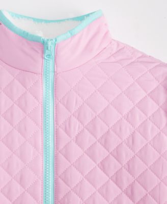 Girls' 5-20 Color Block Long-Sleeve Jacket, Macy's Exclusive