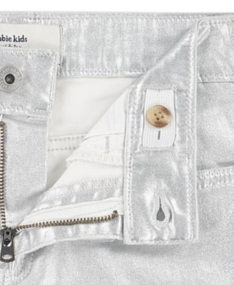 Girls Shine High Rise Wide Leg Jeans