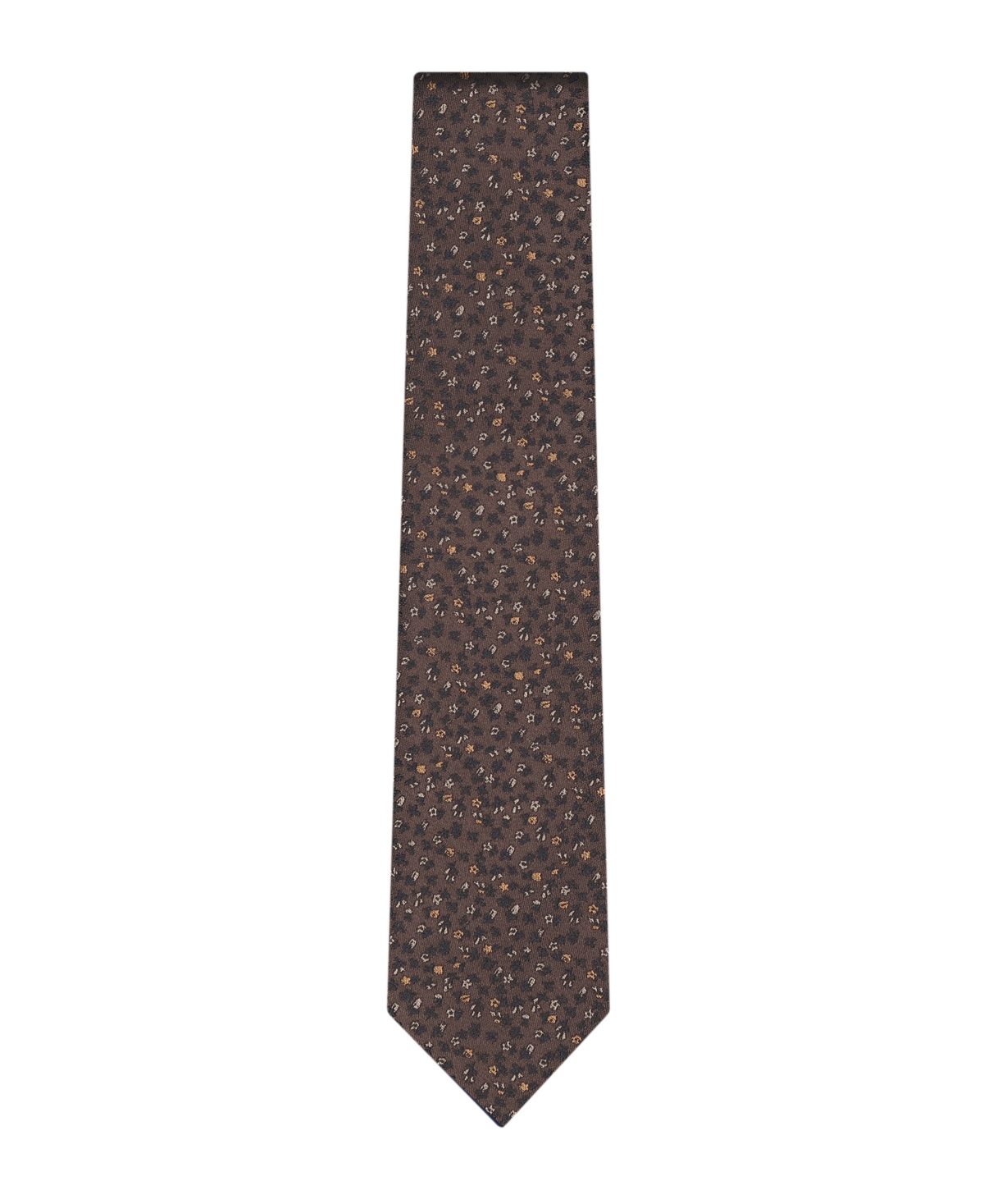 Tommy Hilfiger Men's Harmony Floral Tie In Brown