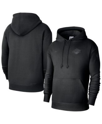 Nike - Men's Black Los Angeles Lakers Authentic Travel Standard Issue Hoodie