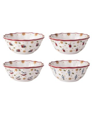 Villeroy & Boch - Toy's Delight 2025 Anniversary Bowls, Set of 4