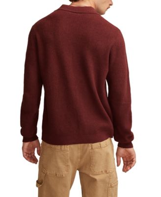 Men's Johnny Collar Polo Sweater