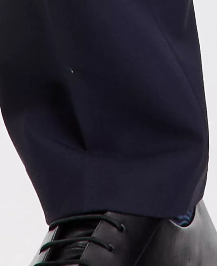 Men's Slim-Fit Wool Suit Pants - thumbnail 6