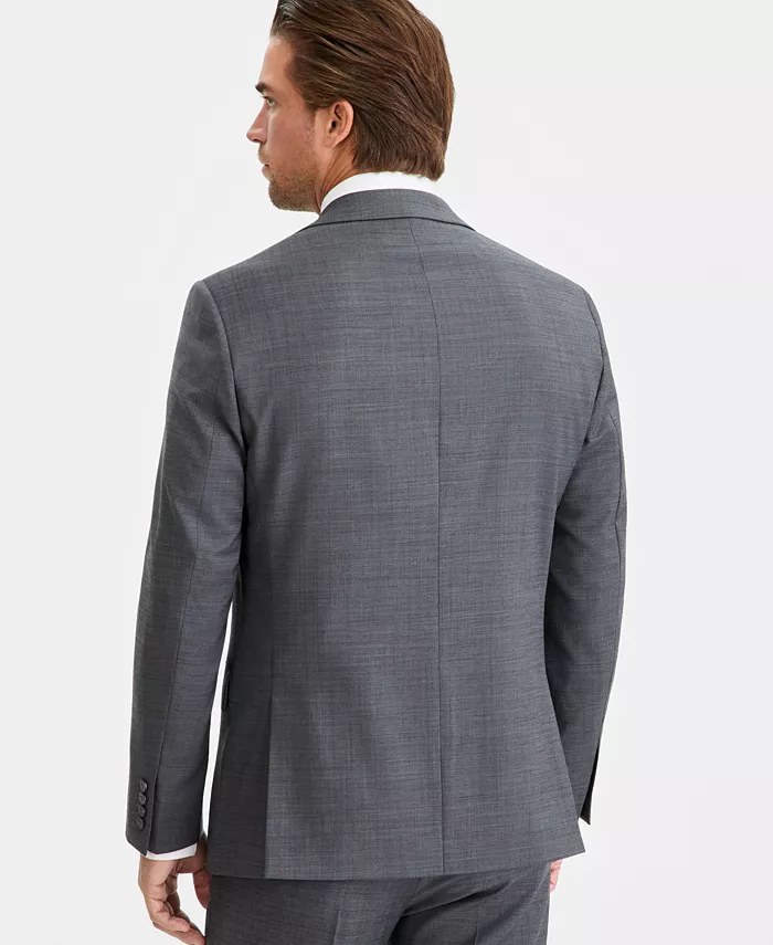 Men's Slim-Fit Wool-Blend Stretch Suit Jackets - thumbnail 2