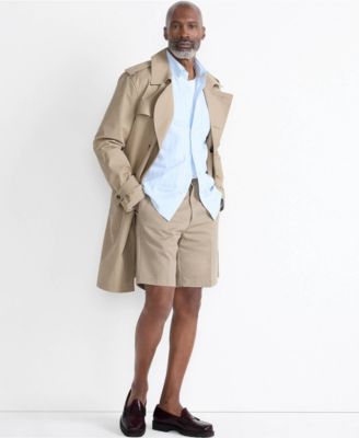 Big & Tall No Iron 9" Comfort Waist Plain Front Chino Short