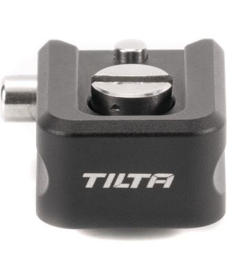 Cold Shoe Receiver Adapter with Locking Pin, Black