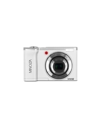 MINOLTA MNB5Z 48 MP / 5K Ultra HD Dual Lens Camera w/5x Optical Zoom (White)